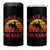 African American Black Cowboy 4 in 1 Can Cooler Tumbler Black On The Range Rodeo