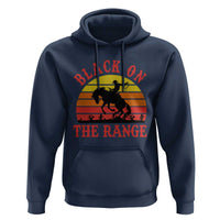 African American Black Cowboy Hoodie Black On The Range Rodeo