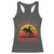 African American Black Cowboy Racerback Tank Top Black On The Range Rodeo