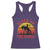African American Black Cowboy Racerback Tank Top Black On The Range Rodeo