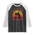 African American Black Cowboy Raglan Shirt Black On The Range Rodeo