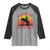African American Black Cowboy Raglan Shirt Black On The Range Rodeo