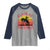 African American Black Cowboy Raglan Shirt Black On The Range Rodeo