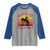 African American Black Cowboy Raglan Shirt Black On The Range Rodeo
