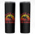 African American Black Cowboy Skinny Tumbler Black On The Range Rodeo