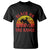 African American Black Cowboy T Shirt Black On The Range Rodeo