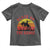 African American Black Cowboy Toddler T Shirt Black On The Range Rodeo