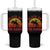 African American Black Cowboy Tumbler With Handle Black On The Range Rodeo
