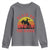 African American Black Cowboy Youth Sweatshirt Black On The Range Rodeo