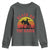 African American Black Cowboy Youth Sweatshirt Black On The Range Rodeo