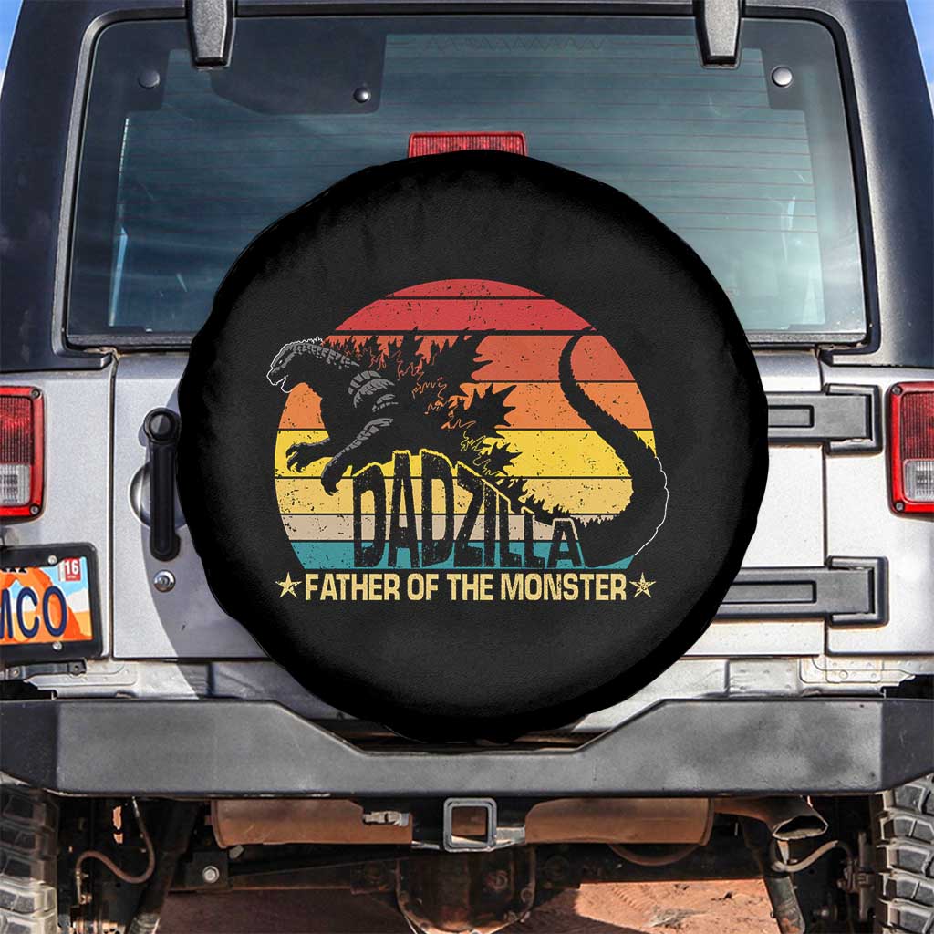 Funny Dad Giant Monster Spare Tire Cover Dadzilla Father Of The Monster Father's Day