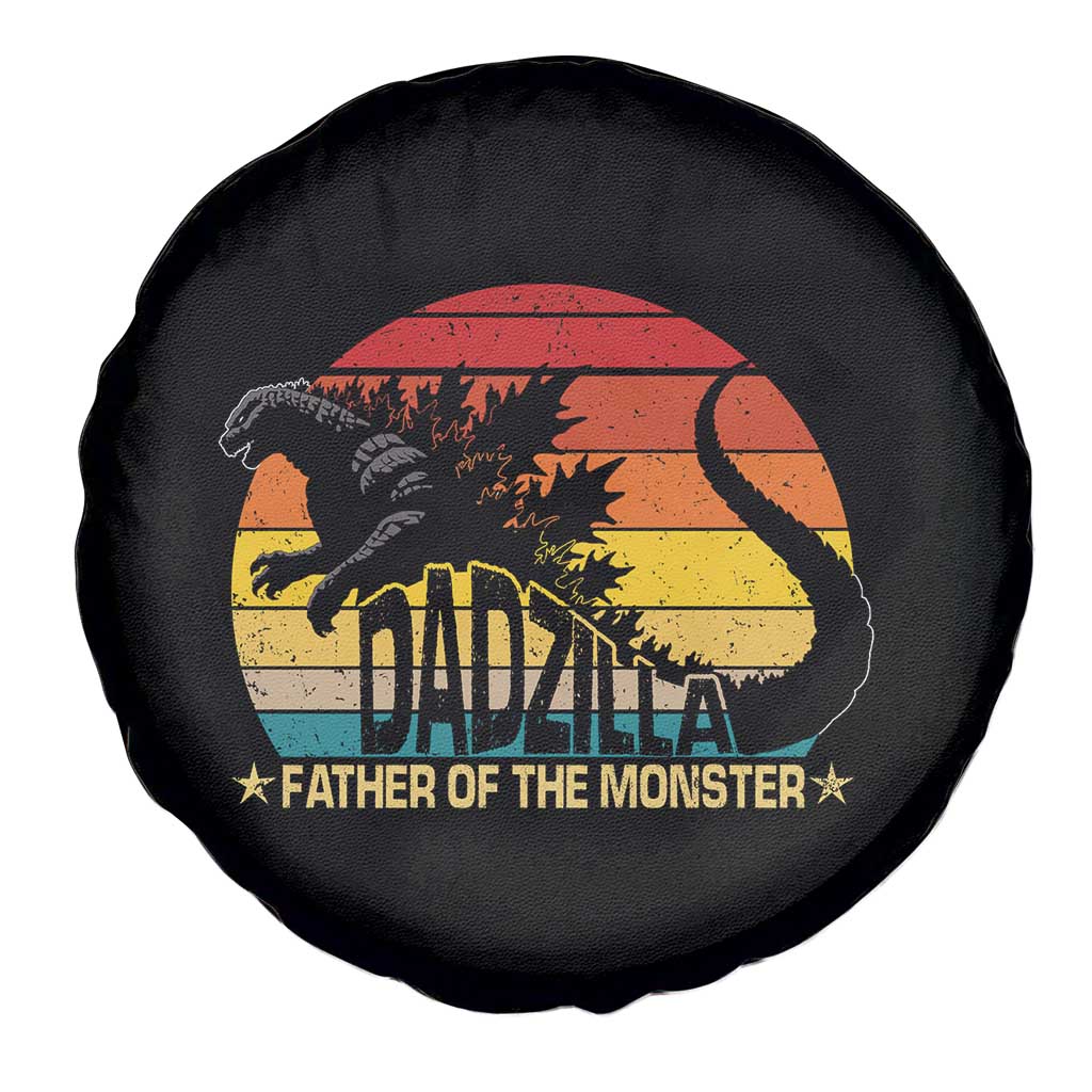 Funny Dad Giant Monster Spare Tire Cover Dadzilla Father Of The Monster Father's Day
