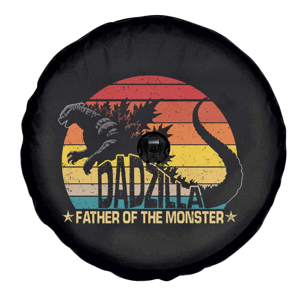 Funny Dad Giant Monster Spare Tire Cover Dadzilla Father Of The Monster Father's Day