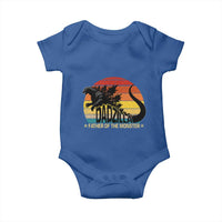 Funny Dad Giant Monster Baby Onesie Dadzilla Father Of The Monster Father's Day