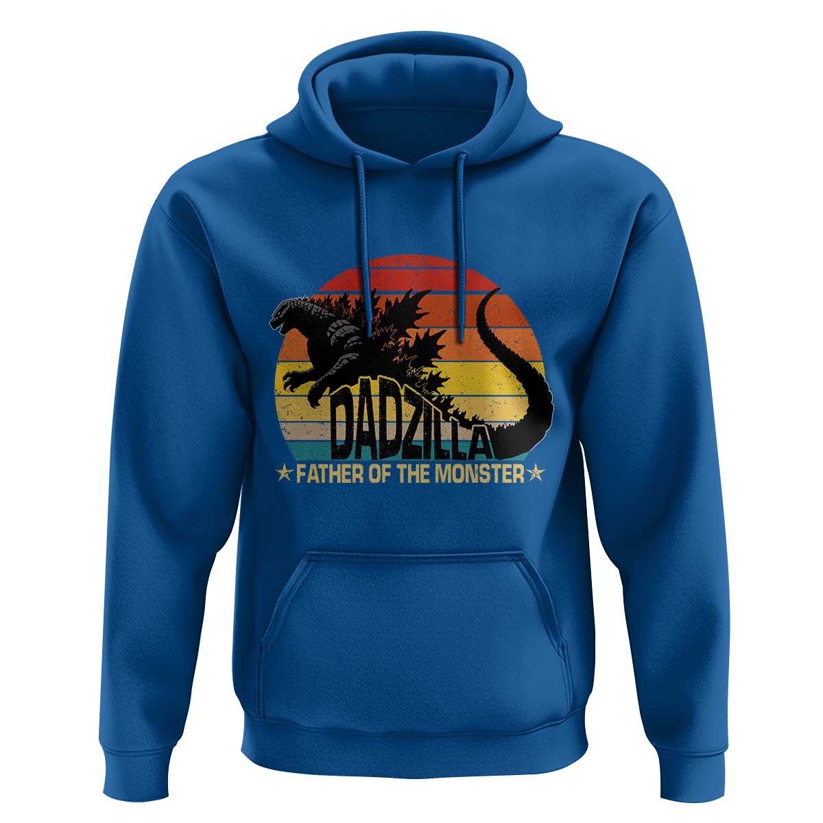 Funny Dad Giant Monster Hoodie Dadzilla Father Of The Monster Father's Day