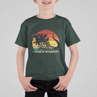 Funny Dad Giant Monster T Shirt For Kid Dadzilla Father Of The Monster Father's Day