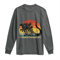 Funny Dad Giant Monster Long Sleeve Shirt Dadzilla Father Of The Monster Father's Day