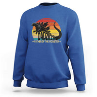 Funny Dad Giant Monster Sweatshirt Dadzilla Father Of The Monster Father's Day