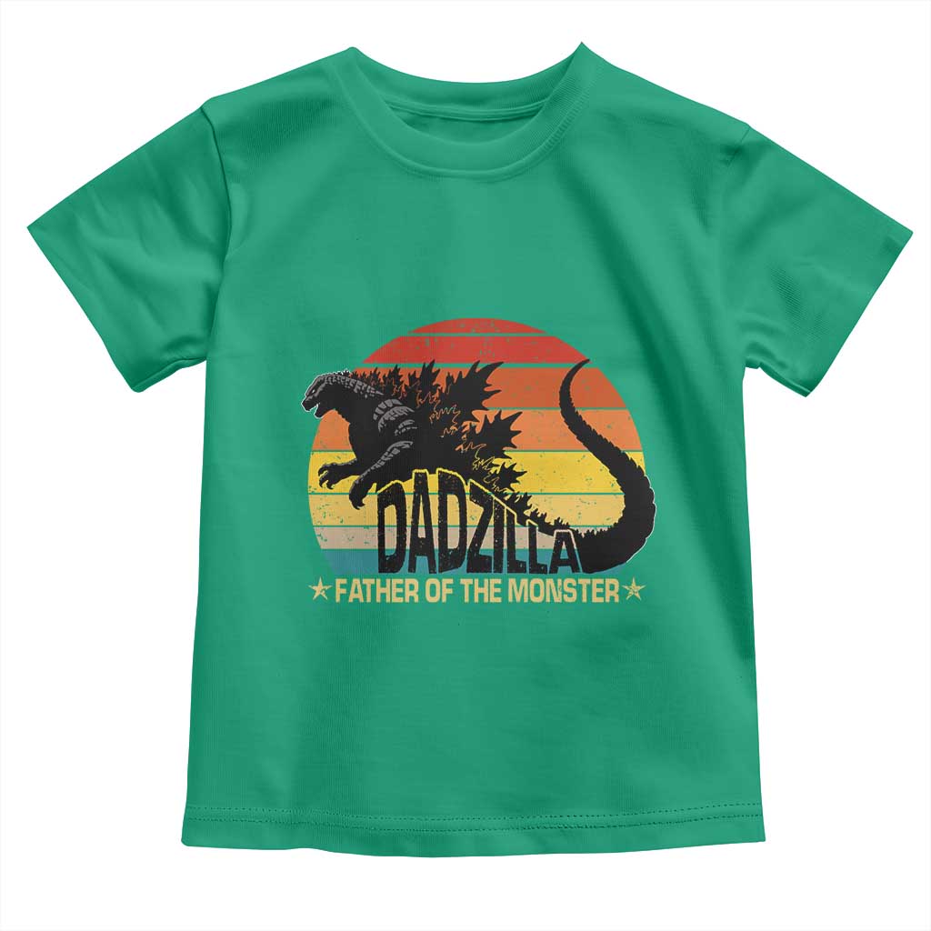 Funny Dad Giant Monster Toddler T Shirt Dadzilla Father Of The Monster Father's Day