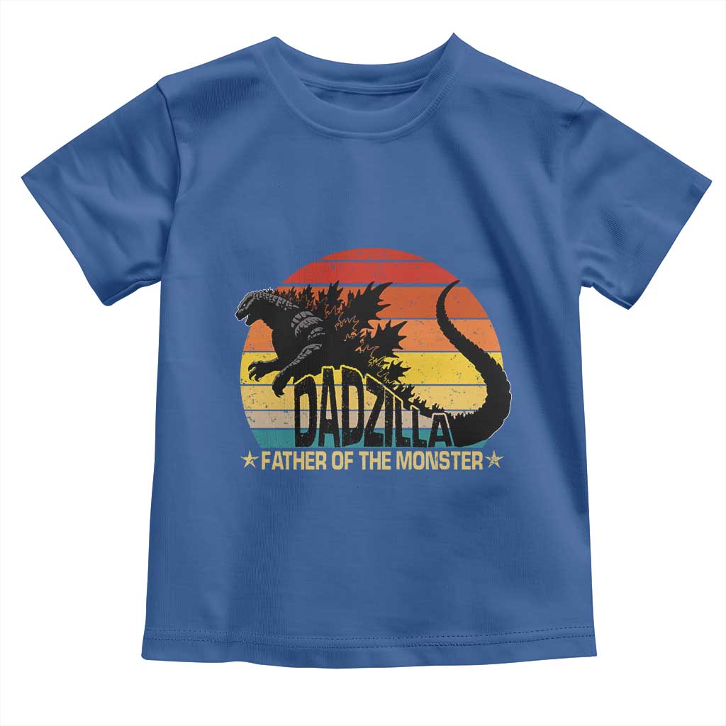 Funny Dad Giant Monster Toddler T Shirt Dadzilla Father Of The Monster Father's Day