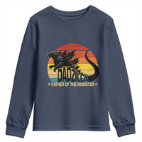 Funny Dad Giant Monster Youth Sweatshirt Dadzilla Father Of The Monster Father's Day