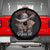 Funny African American Cowgirl Spare Tire Cover Where Them Fans At Cowboy Hat