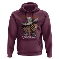 Funny African American Cowgirl Hoodie Where Them Fans At Cowboy Hat