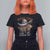 Funny African American Cowgirl T Shirt For Women Where Them Fans At Cowboy Hat