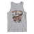 Funny African American Cowgirl Tank Top Where Them Fans At Cowboy Hat