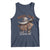 Funny African American Cowgirl Tank Top Where Them Fans At Cowboy Hat