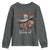 Funny African American Cowgirl Youth Sweatshirt Where Them Fans At Cowboy Hat