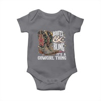 Funny Boots And Bling Its A Cowgirl Thing Baby Onesie Western Country Girl Boots