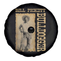 Bill Pickett The Bulldogger Spare Tire Cover Western African American Cowboy