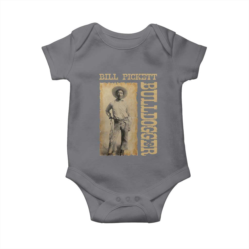 Bill Pickett The Bulldogger Baby Onesie Western African American Cowboy