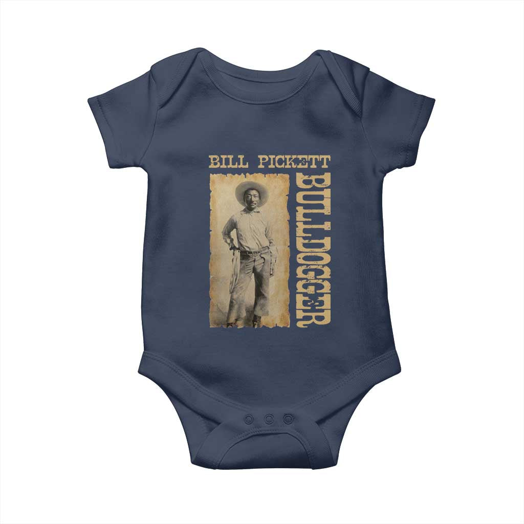 Bill Pickett The Bulldogger Baby Onesie Western African American Cowboy