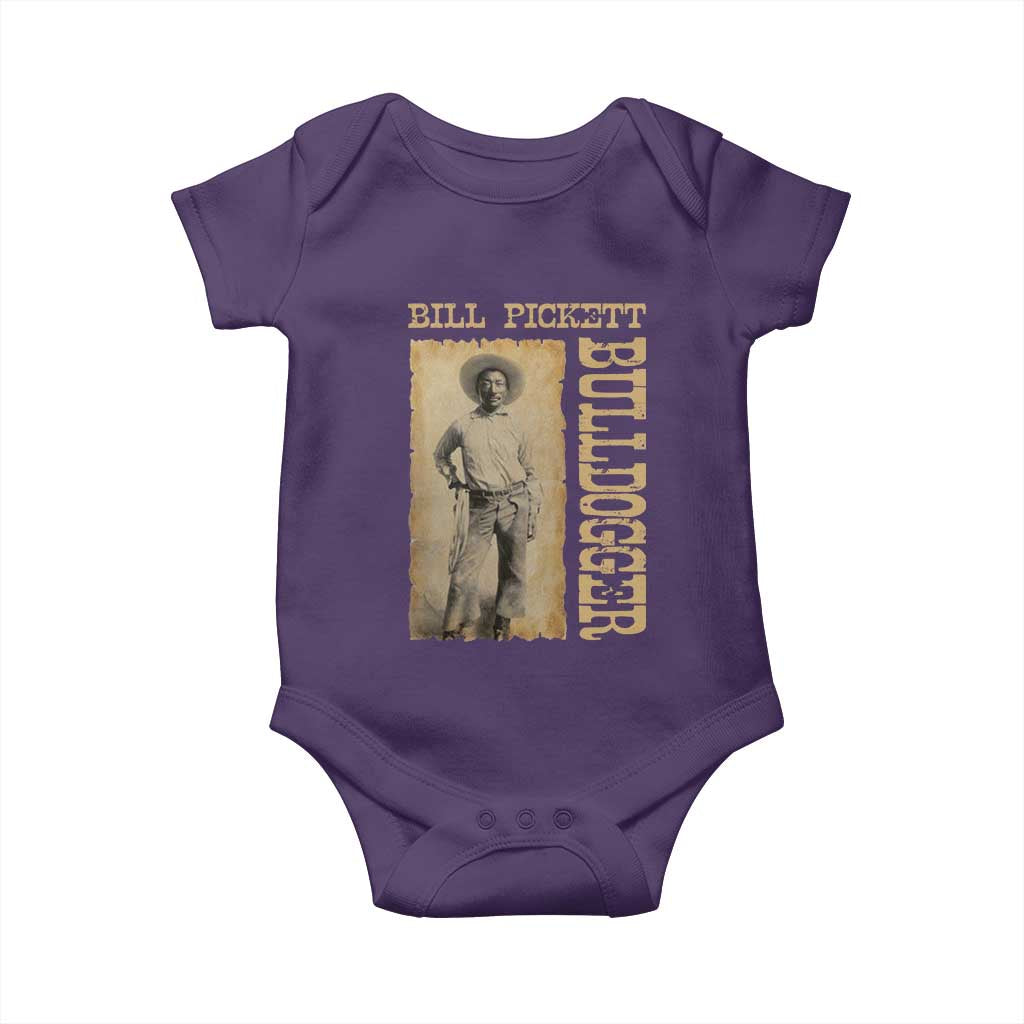 Bill Pickett The Bulldogger Baby Onesie Western African American Cowboy