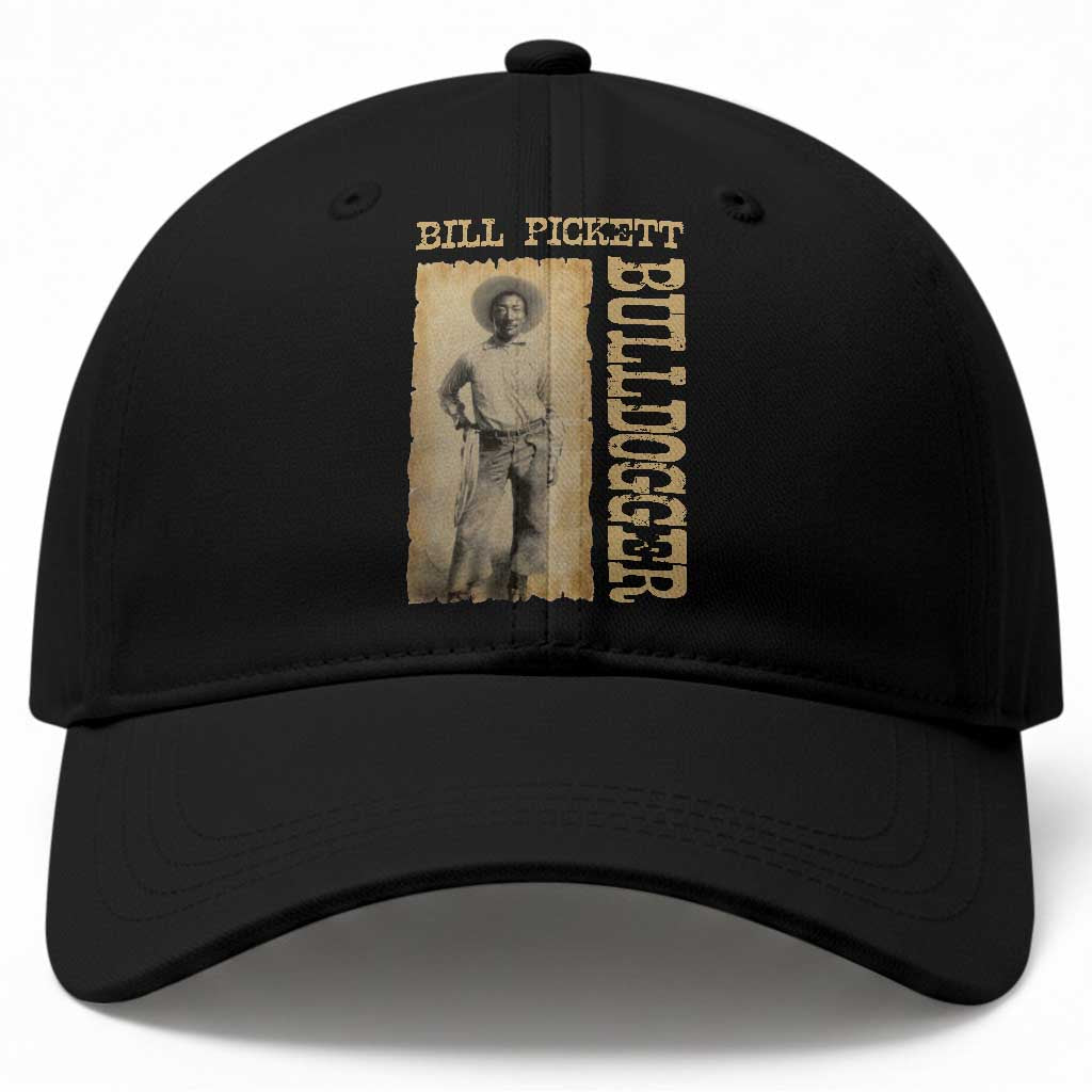 Bill Pickett The Bulldogger Baseball Cap Western African American Cowboy