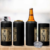 Bill Pickett The Bulldogger 4 in 1 Can Cooler Tumbler Western African American Cowboy
