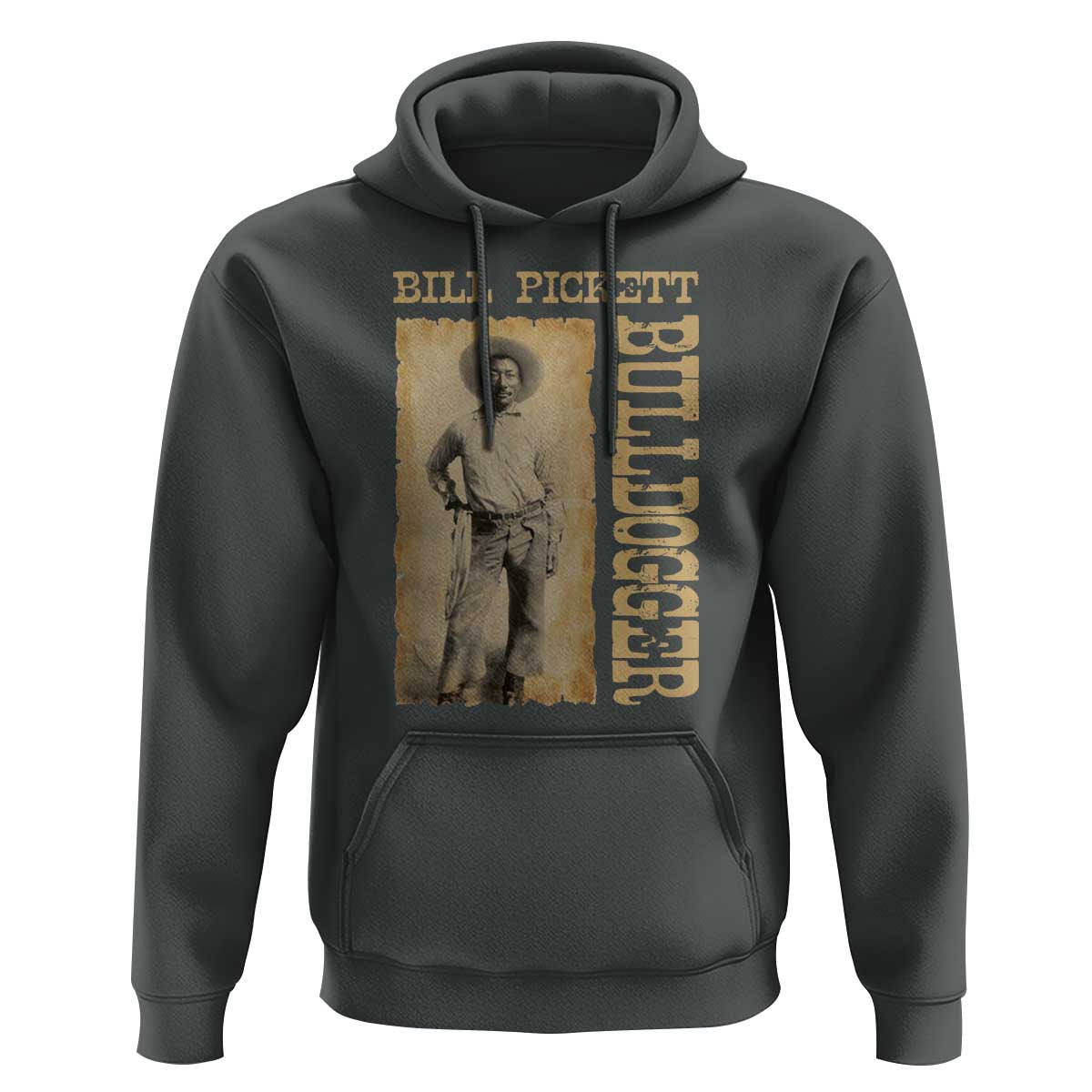 Bill Pickett The Bulldogger Hoodie Western African American Cowboy