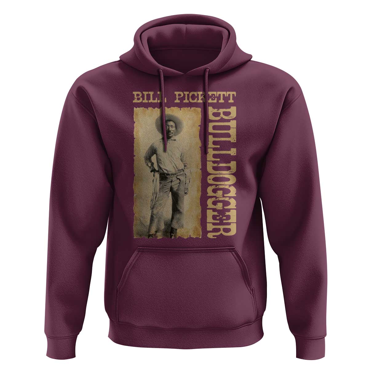 Bill Pickett The Bulldogger Hoodie Western African American Cowboy