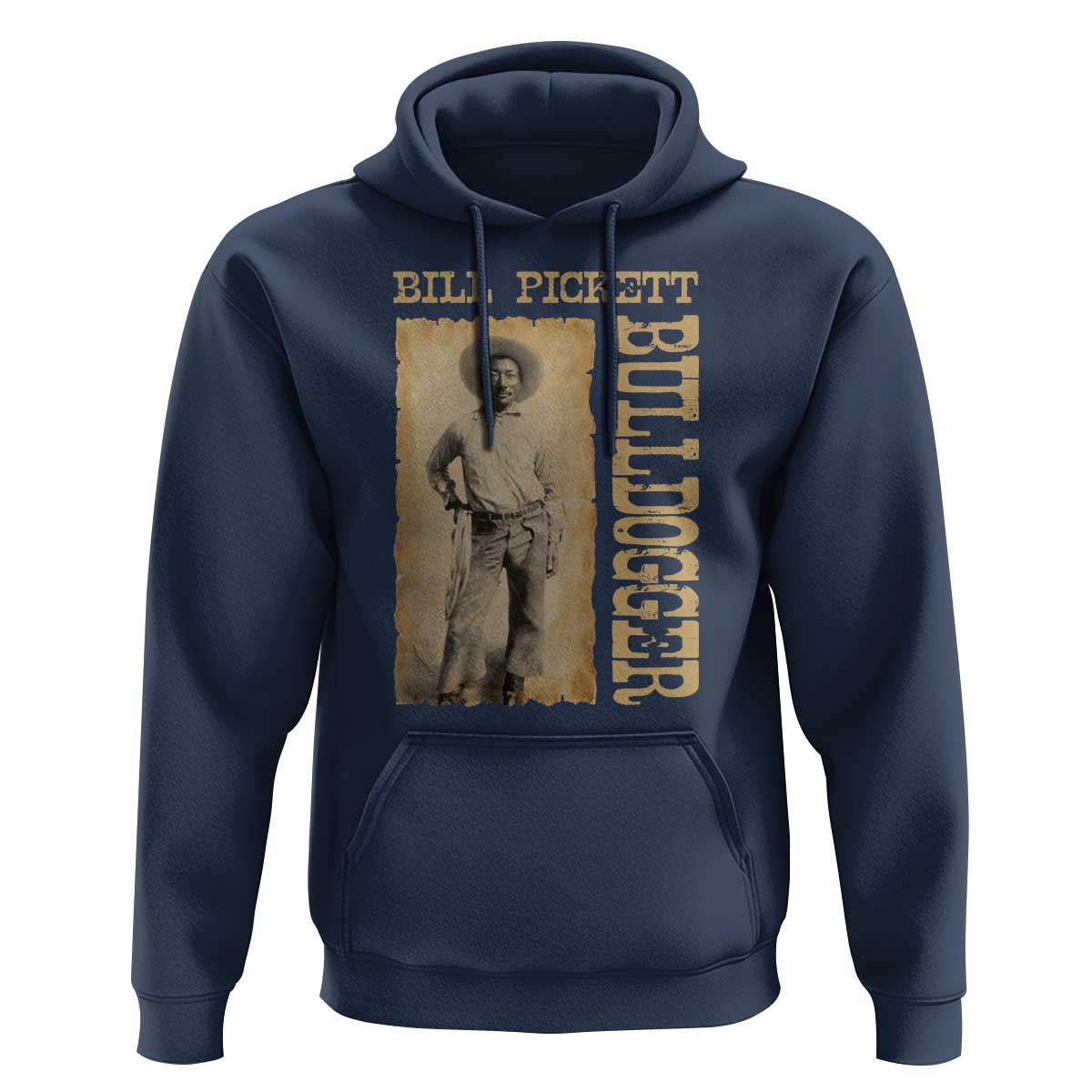 Bill Pickett The Bulldogger Hoodie Western African American Cowboy