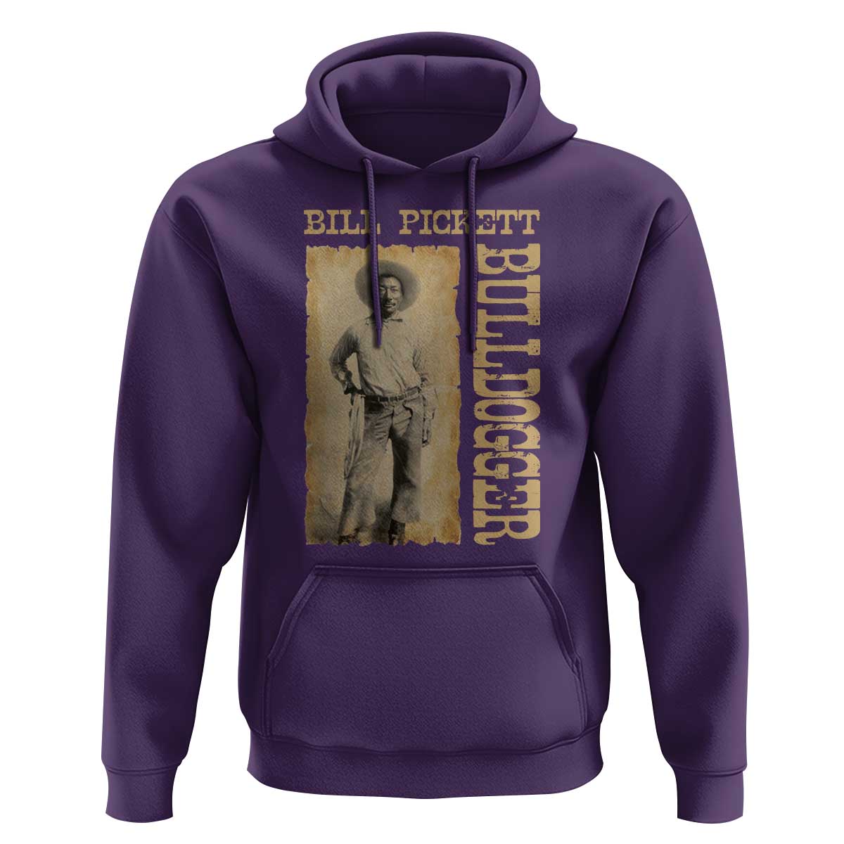 Bill Pickett The Bulldogger Hoodie Western African American Cowboy