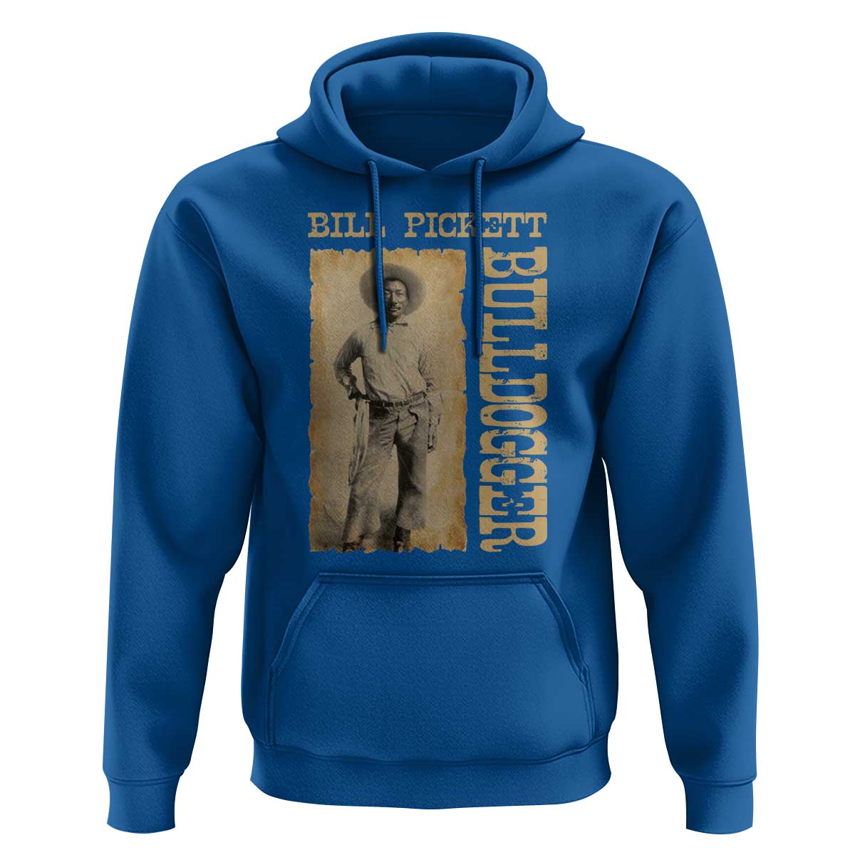 Bill Pickett The Bulldogger Hoodie Western African American Cowboy