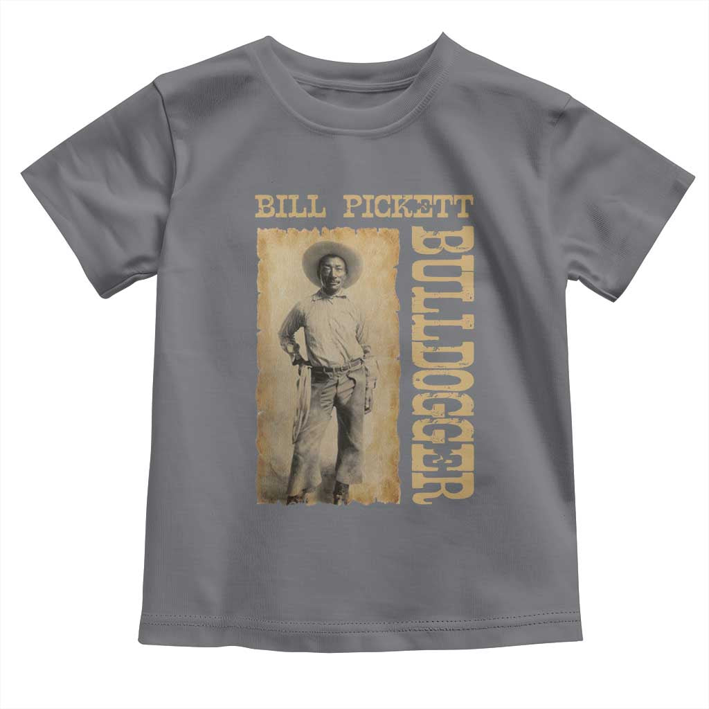 Bill Pickett The Bulldogger Toddler T Shirt Western African American Cowboy
