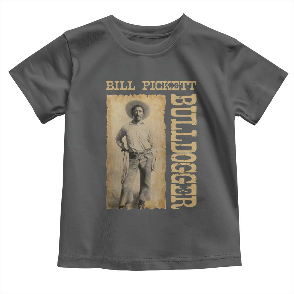 Bill Pickett The Bulldogger Toddler T Shirt Western African American Cowboy