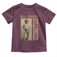 Bill Pickett The Bulldogger Toddler T Shirt Western African American Cowboy