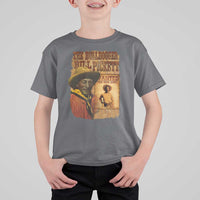 The Bulldogger Bill Pickett T Shirt For Kid Texan Rodeo Legend
