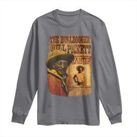 The Bulldogger Bill Pickett Long Sleeve Shirt Texan Rodeo Legend