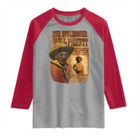 The Bulldogger Bill Pickett Raglan Shirt Texan Rodeo Legend