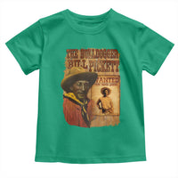 The Bulldogger Bill Pickett Toddler T Shirt Texan Rodeo Legend